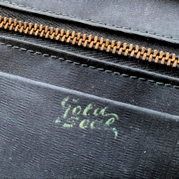 VINTAGE 1940s Black Corde Handbag by Gold Seal - Retro Handbag - Picture 7 of 15